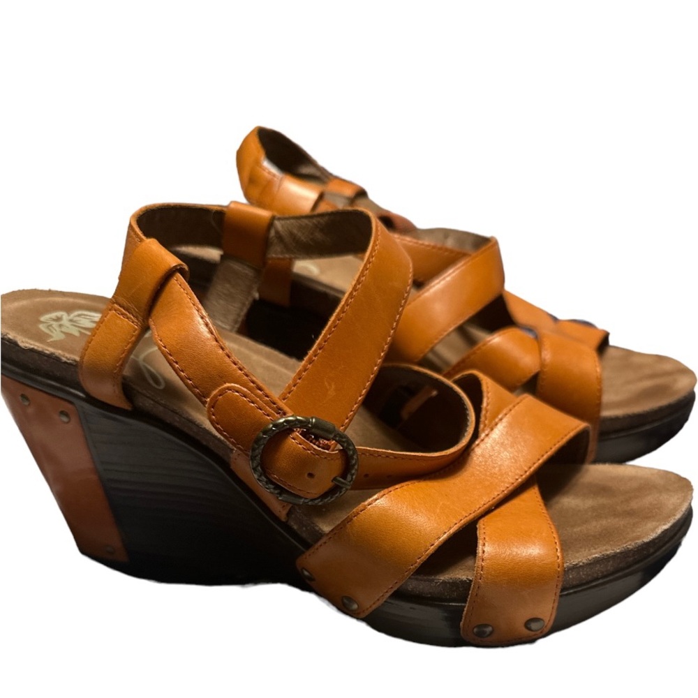 Super cute Dansko wedges! Size 9